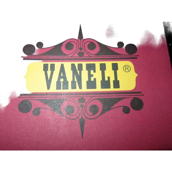 Vaneli Gelise Black Italian Calf Leather Square Toe Bow Embellished Loafer sz 8 - Picture 12 of 14